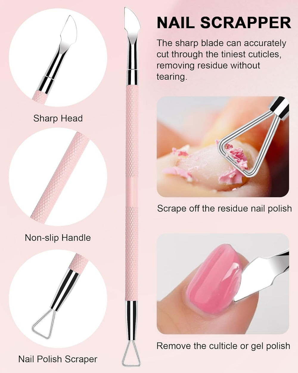 Difenni nail clipper with 360 degree rotation for clean easy trims