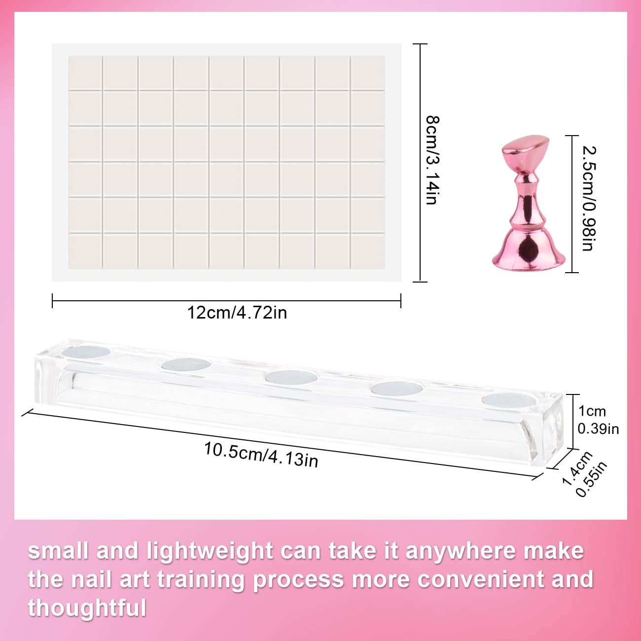 Difenni Nail Stands reusable putty pack keeps surfaces clean and reusable