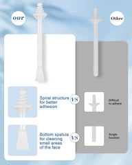 Difenni nose wax stick bottom spatula for precise facial area cleaning.