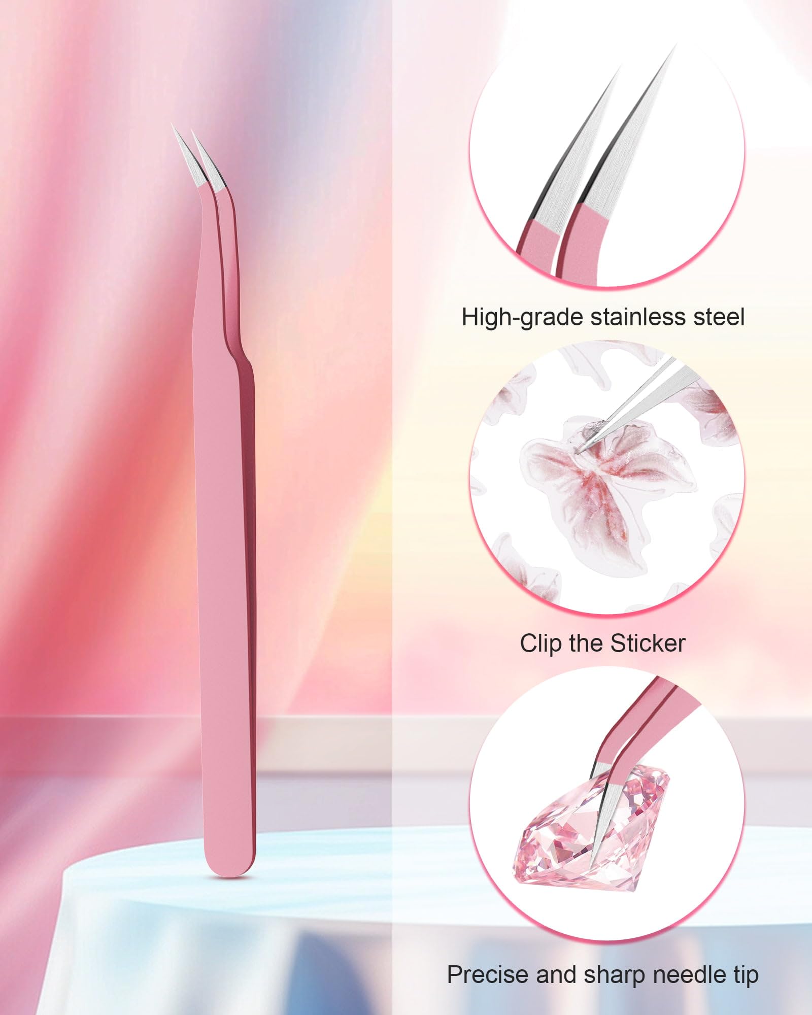 Difenni pink metal box stores tools safely during transport.