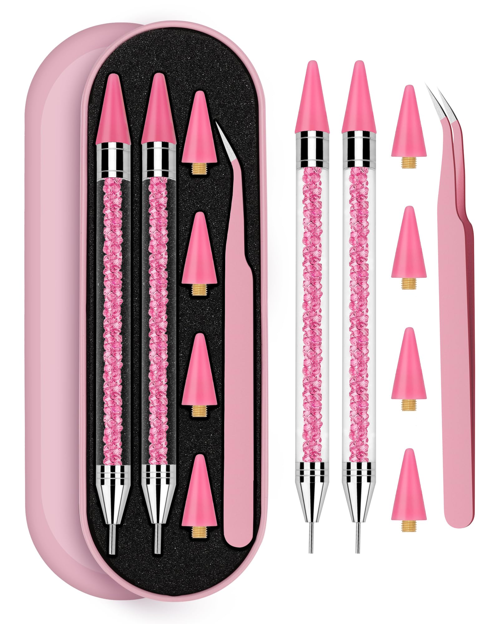 Difenni rhinestone picker tool dual-head for precise stone placement.