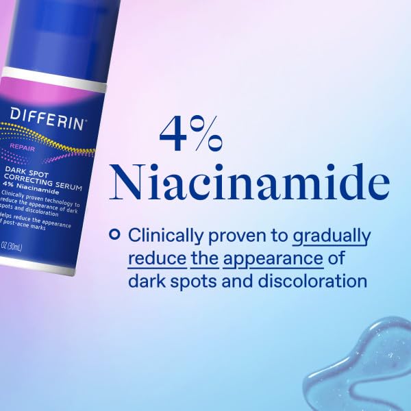 Differin Serum compatible con Differin Gel en una rutina conjunta.