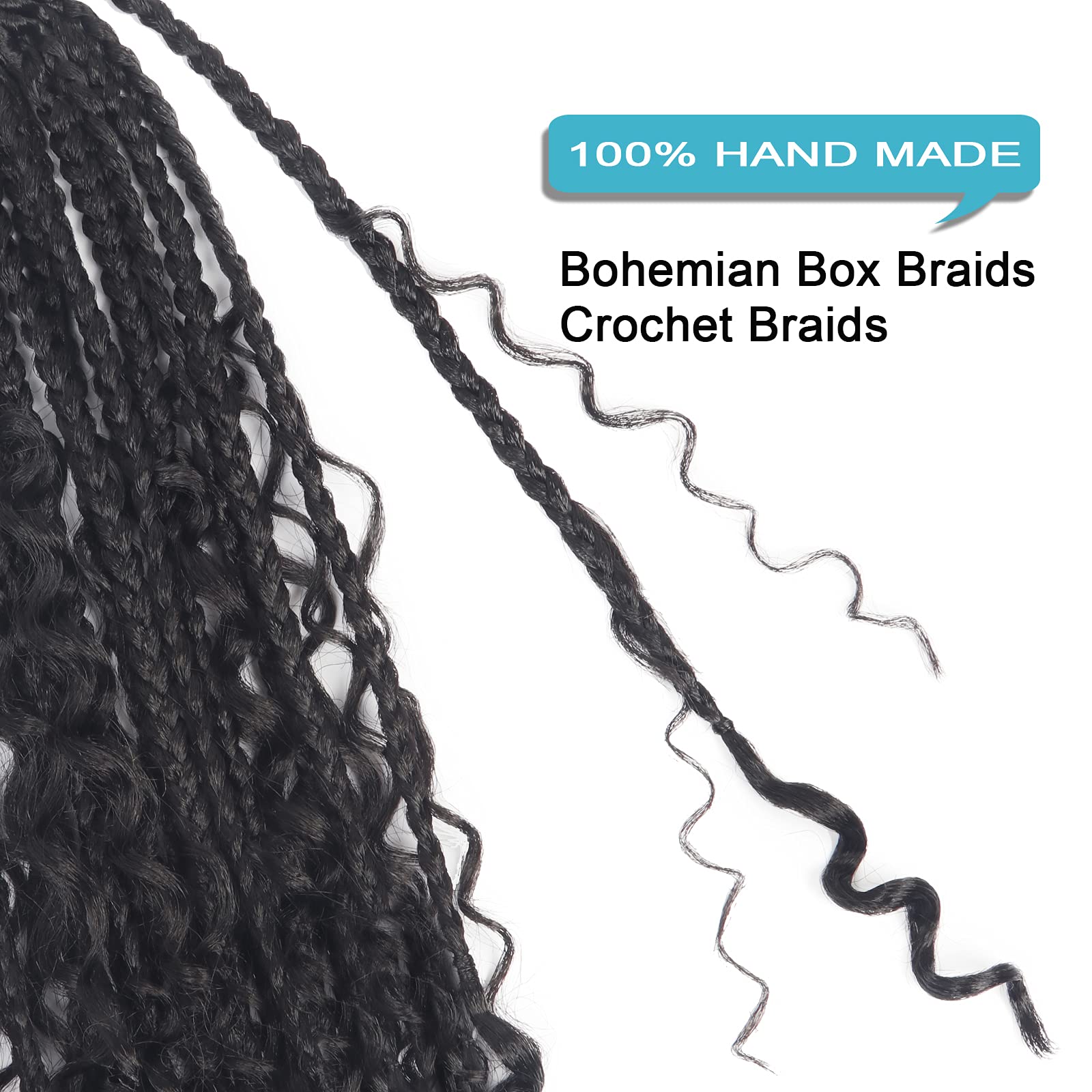 Diha Crochet Hair pre-looped for effortless installation and wear.