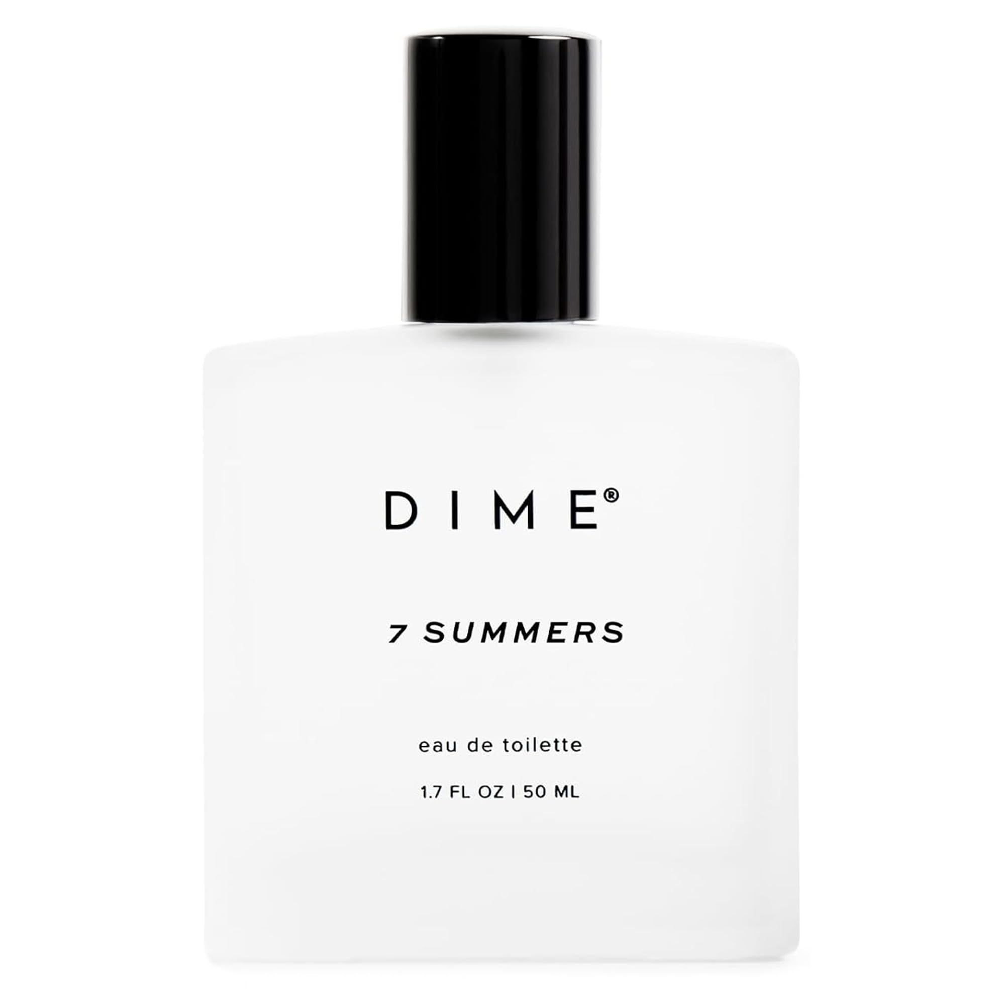 DIME Beauty 7 Summers bottle front, ideal for daily elegance.