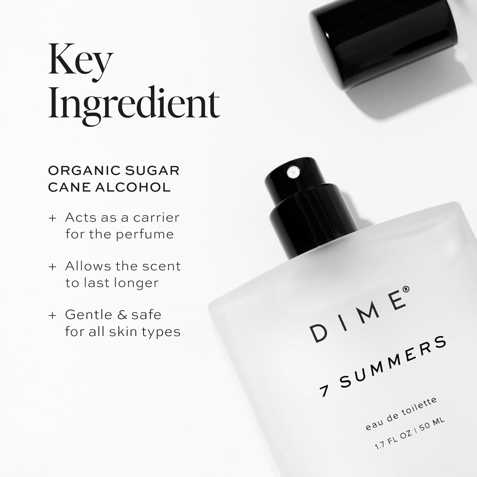 DIME Beauty 7 Summers packaging box emphasizes recyclable materials.