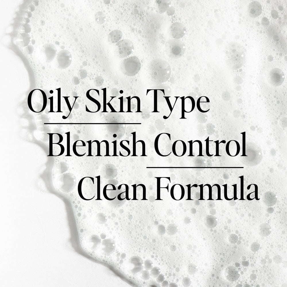 DIME Beauty Creamy Foam Cleanser foamy texture ready for gentle cleansing.