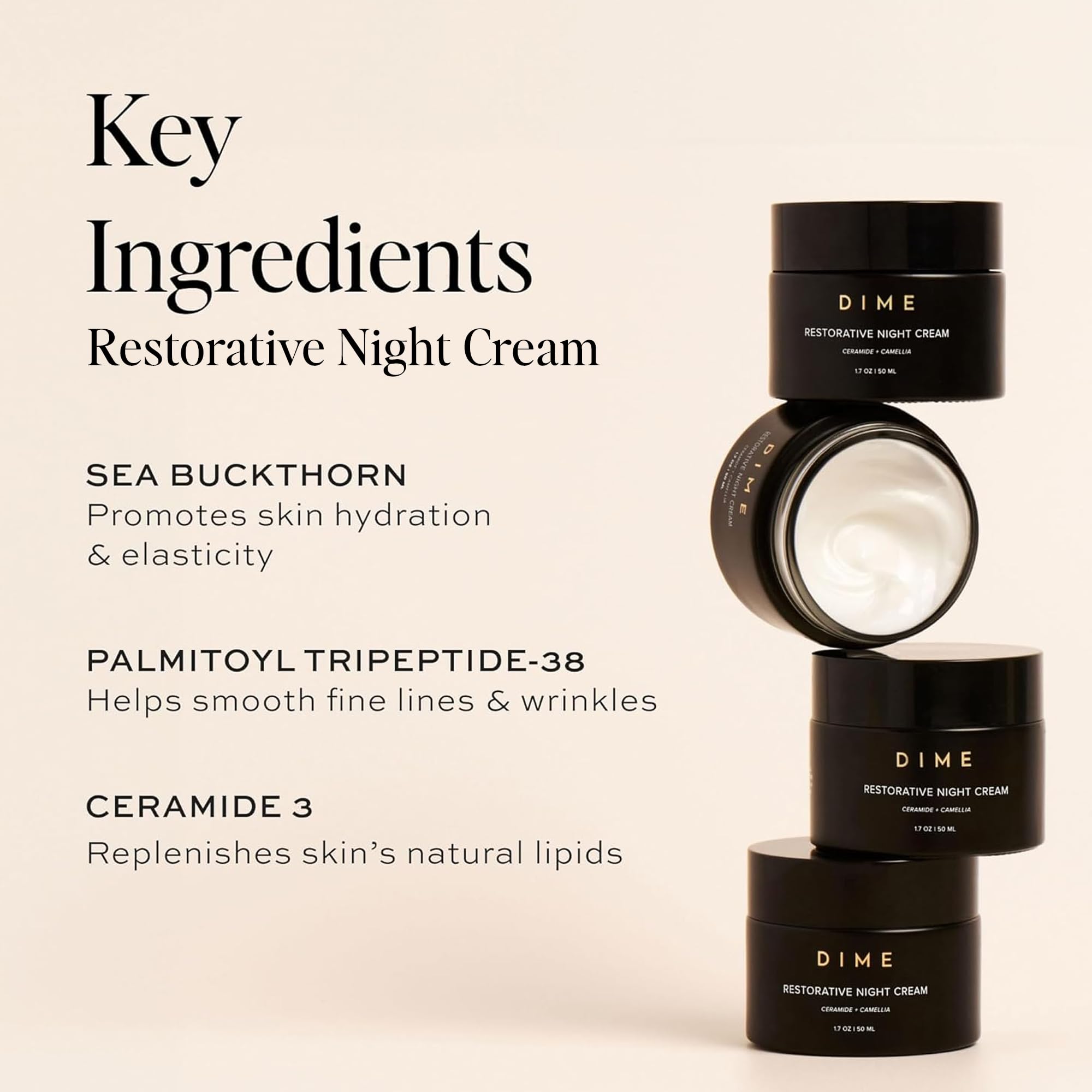 DIME Beauty Moisture Set Day and Night duo on bathroom shelf ready for routine
