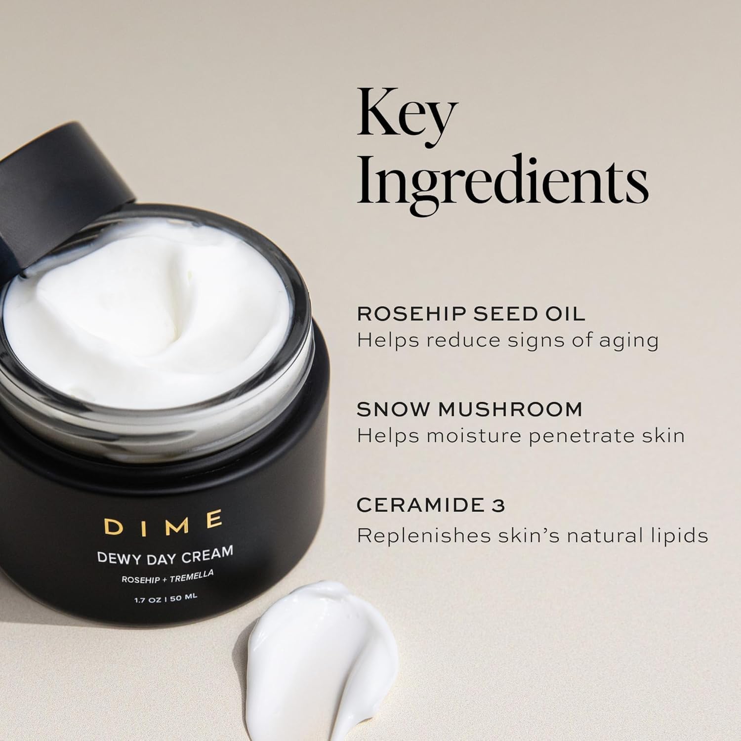 DIME Beauty Moisture Set Sustainable packaging close-up