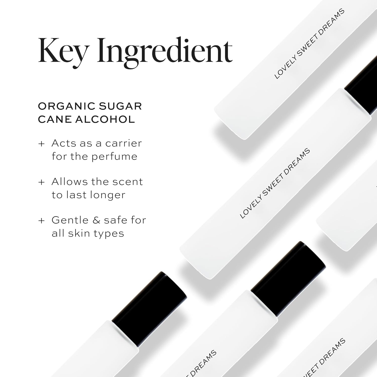 Packaging variation shown with a compact travel-friendly bottle by DIME.