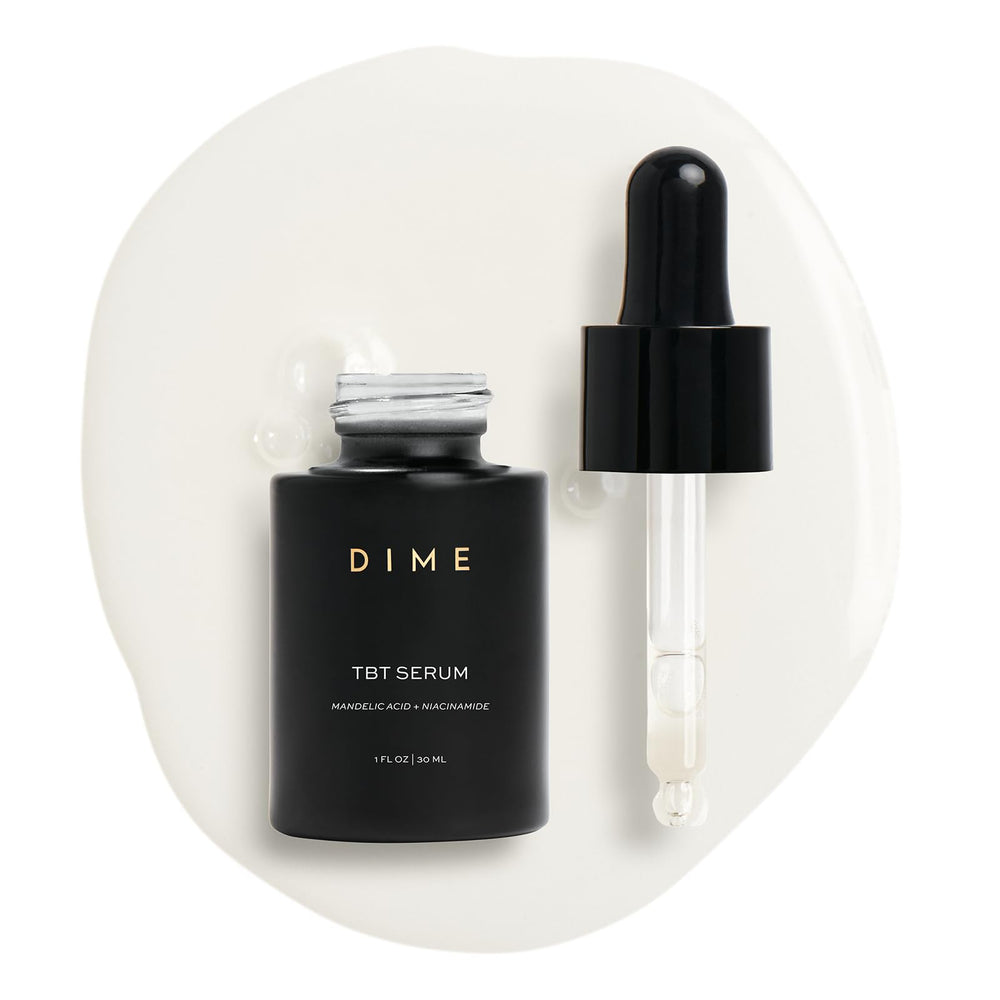 DIME Beauty TBT Serum bottle front for daily hydrating skincare.