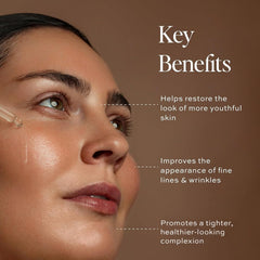 DIME Beauty TBT Serum ingredients closeup showing nourishing botanicals.