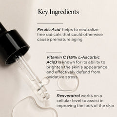 DIME Hyper Glow Serum with vitamin C and ferulic acid for tone refinement