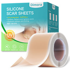 Dimora cinta silicona cicatriz Ultra suave rollo 1,6x78-7 pulgadas mejora suavidad