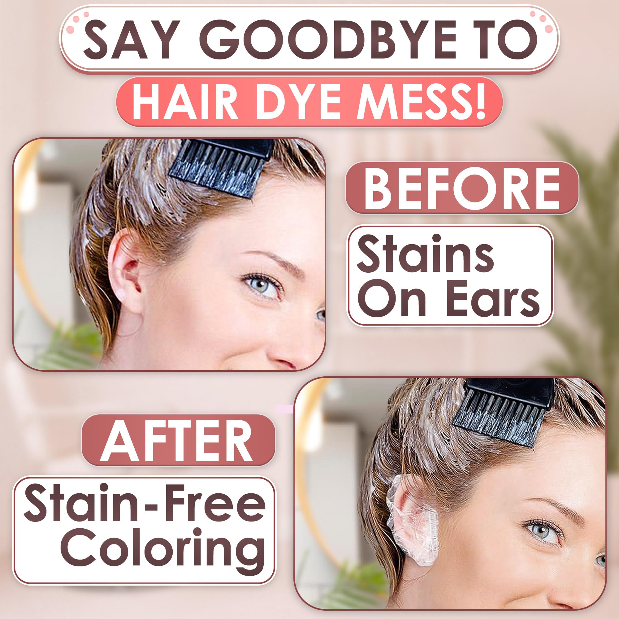 DIMROM hair color protection cap for easy dye sessions.