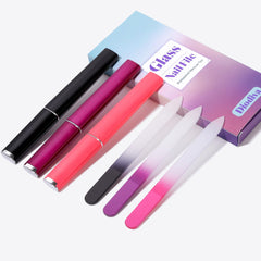 Diodiva double-sided etched nail file for efficient, gentle nail shaping.