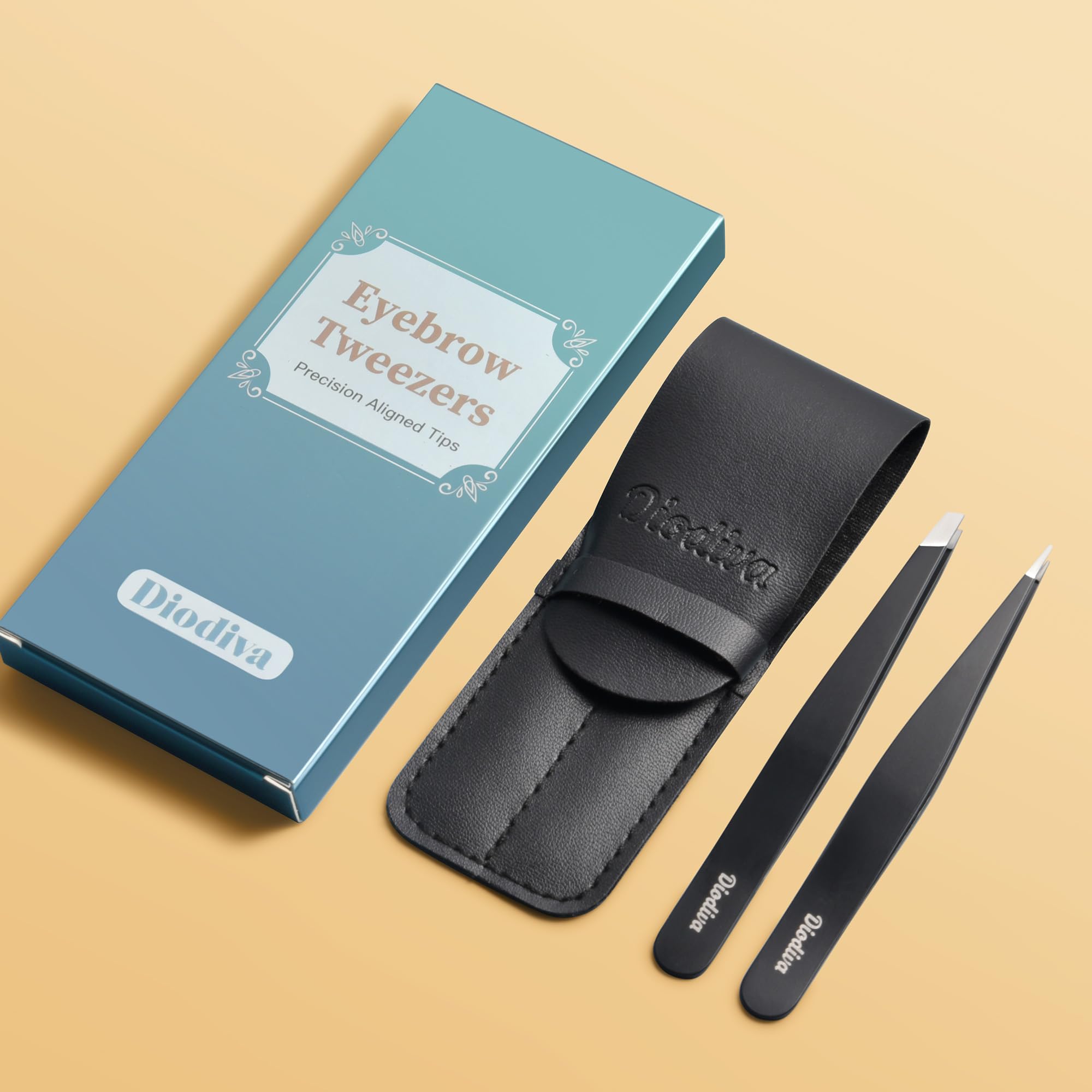 Diodiva ergonomic grip tweezers designed for comfortable, precise control
