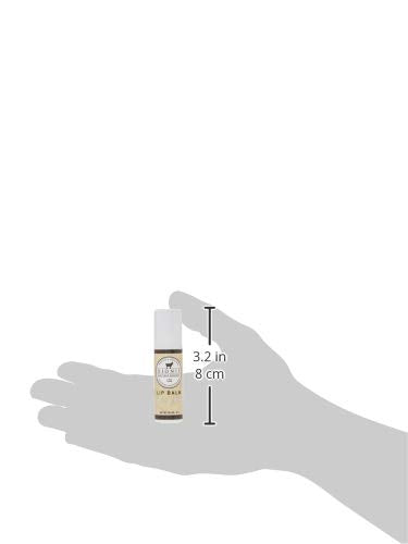 Aplicación de bálsamo Dionis con vainilla, aroma cálido y protección diaria.