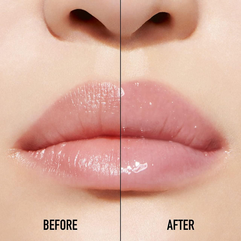 Dior Lip Maximizer pink close-up lip detail with smooth look