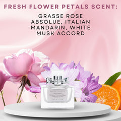 Dior Miss Dior Blooming Bouquet bergamot top notes for a fresh opening.