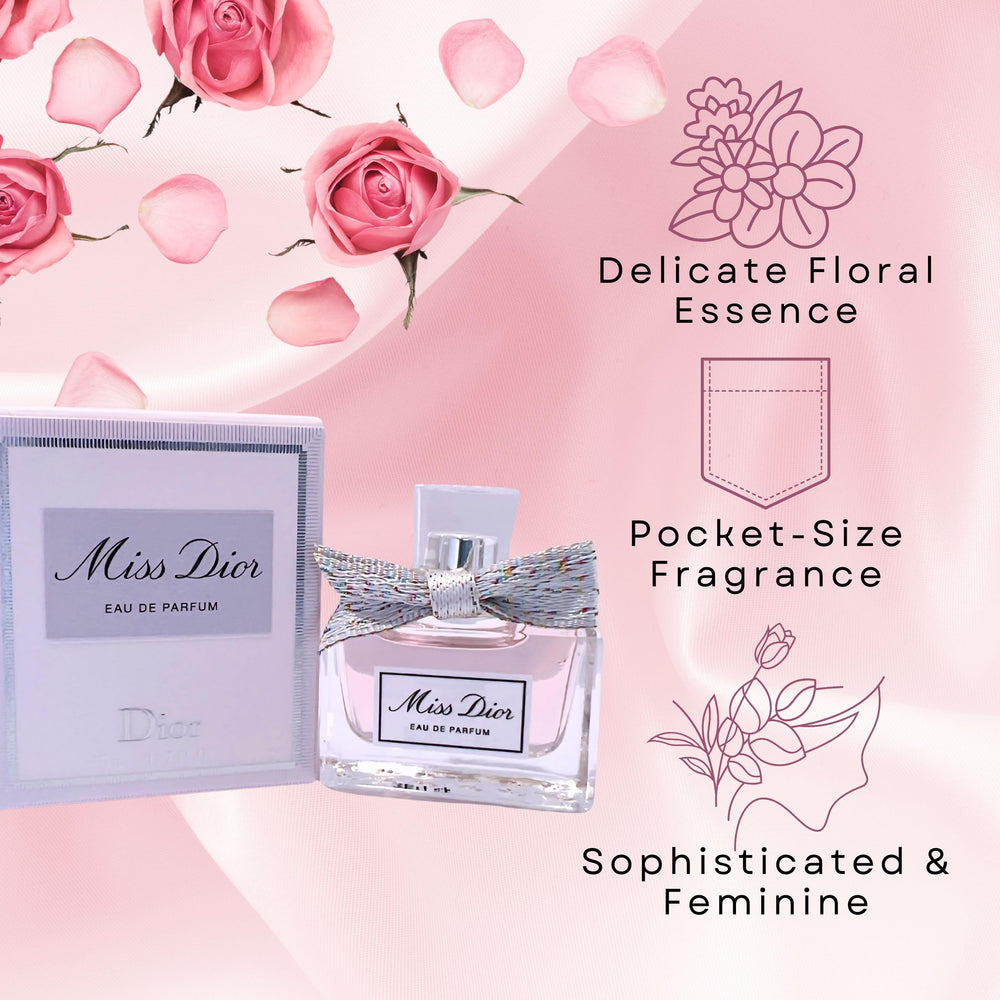 Dior Miss Dior Blooming Bouquet Damascus rose heart for a refined scent.