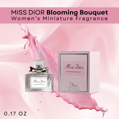 Dior Miss Dior Blooming Bouquet packaging close-up highlighting elegant design.