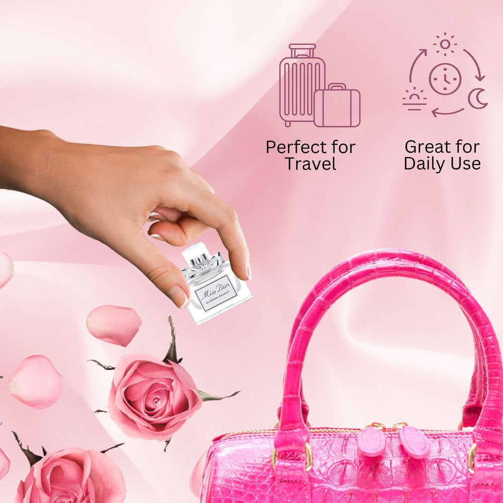 Dior Miss Dior Blooming Bouquet soft white musks for a light finish.