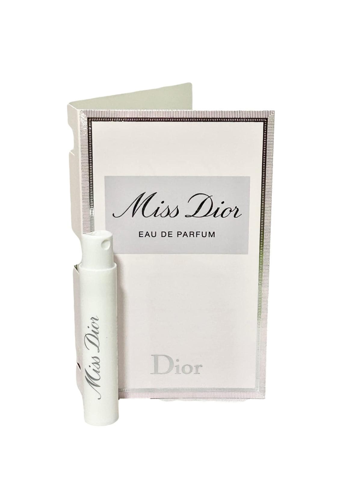 Miss Dior sample vial: compact tester for on-the-go fragrance trials