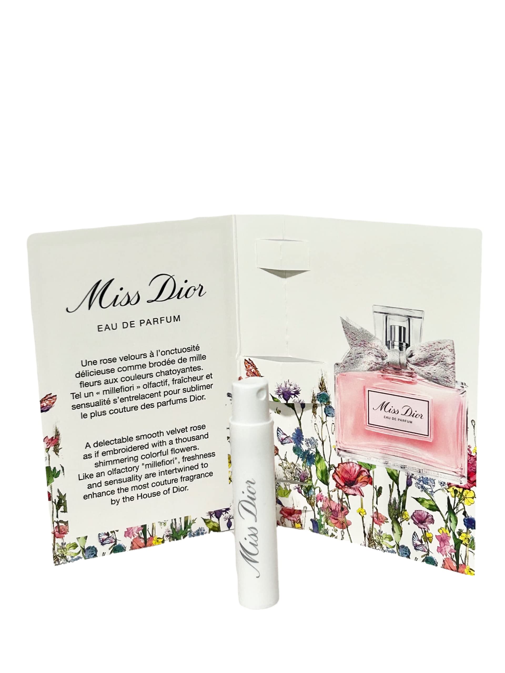 Miss Dior spray bottle: tiny tester ideal for trying before you buy