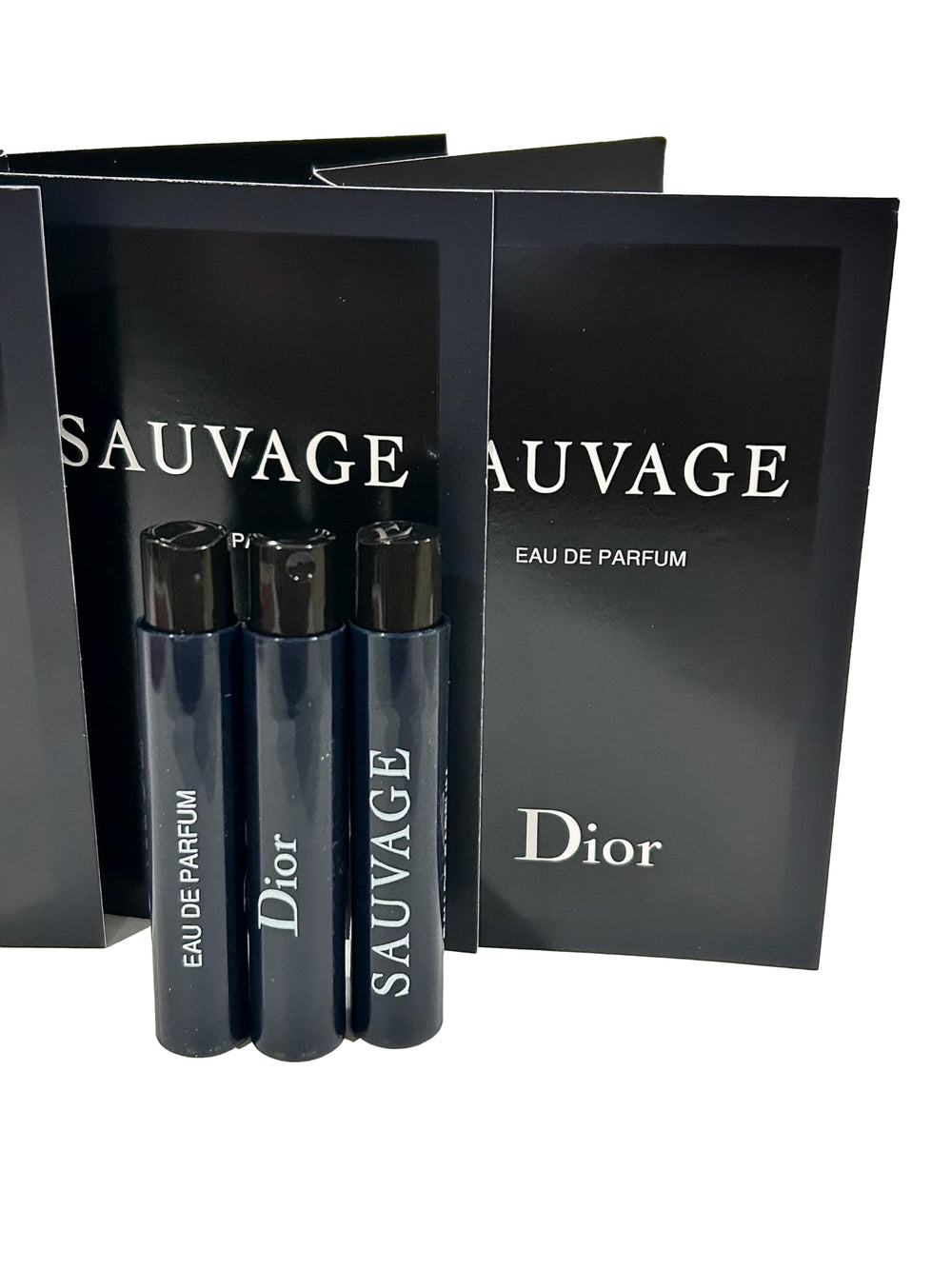 Dior Sauvage 3-piece set packaging shot for gifting or sampling