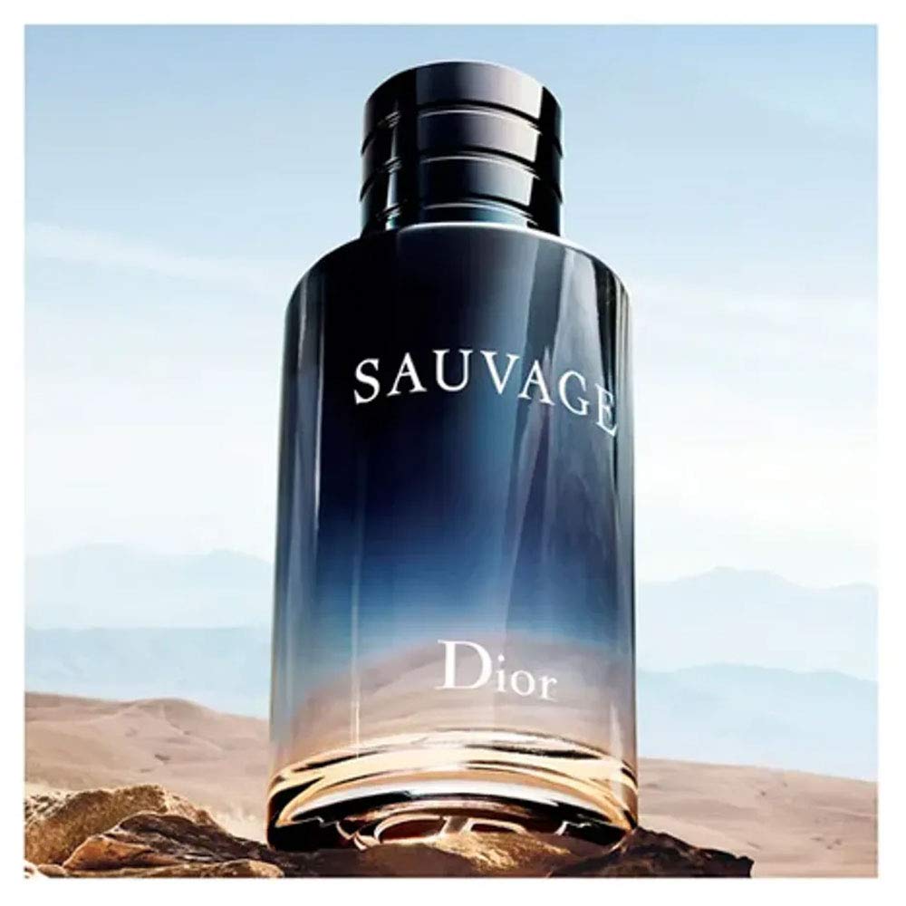 Dior Sauvage amber-woody base hints at long-lasting warmth.