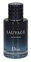Dior Sauvage bottle cap close-up highlighting premium design.