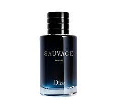 Dior Sauvage Parfum packaging showing premium presentation, ideal for gifting.