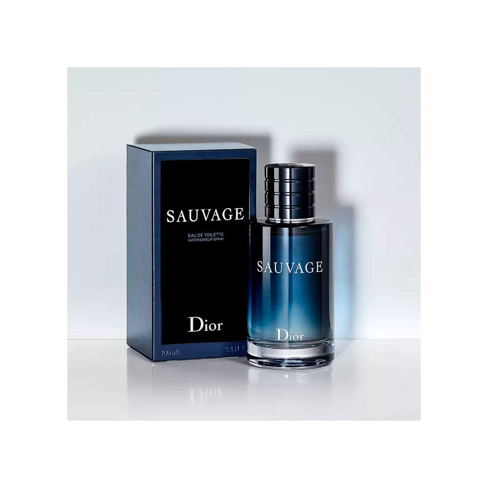 Dior Sauvage size label indicates 60 ml bottle size for travel