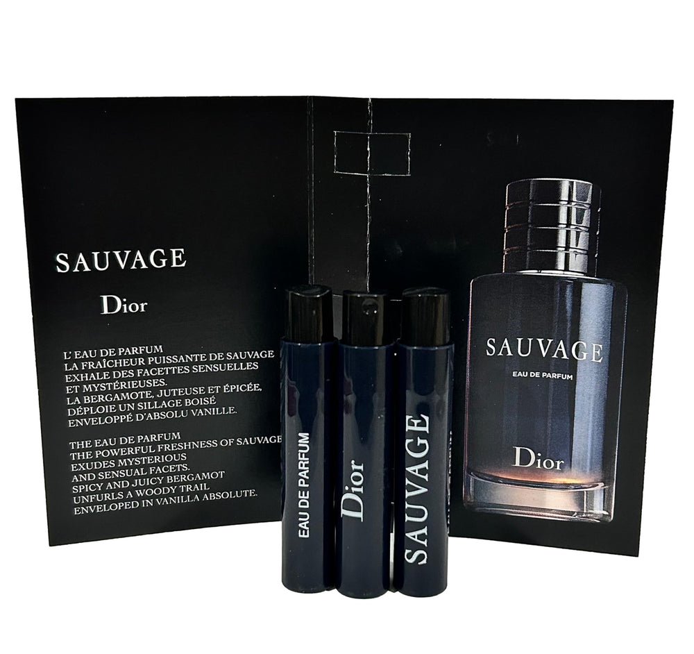 Dior Sauvage travel size bottle easy to carry for on-the-go scent