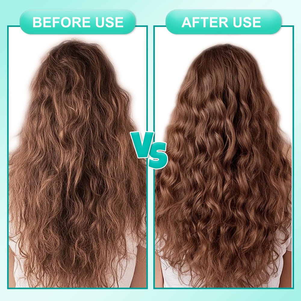 DiorSun Curly Hair Brush demonstrates curl shaping and product application.