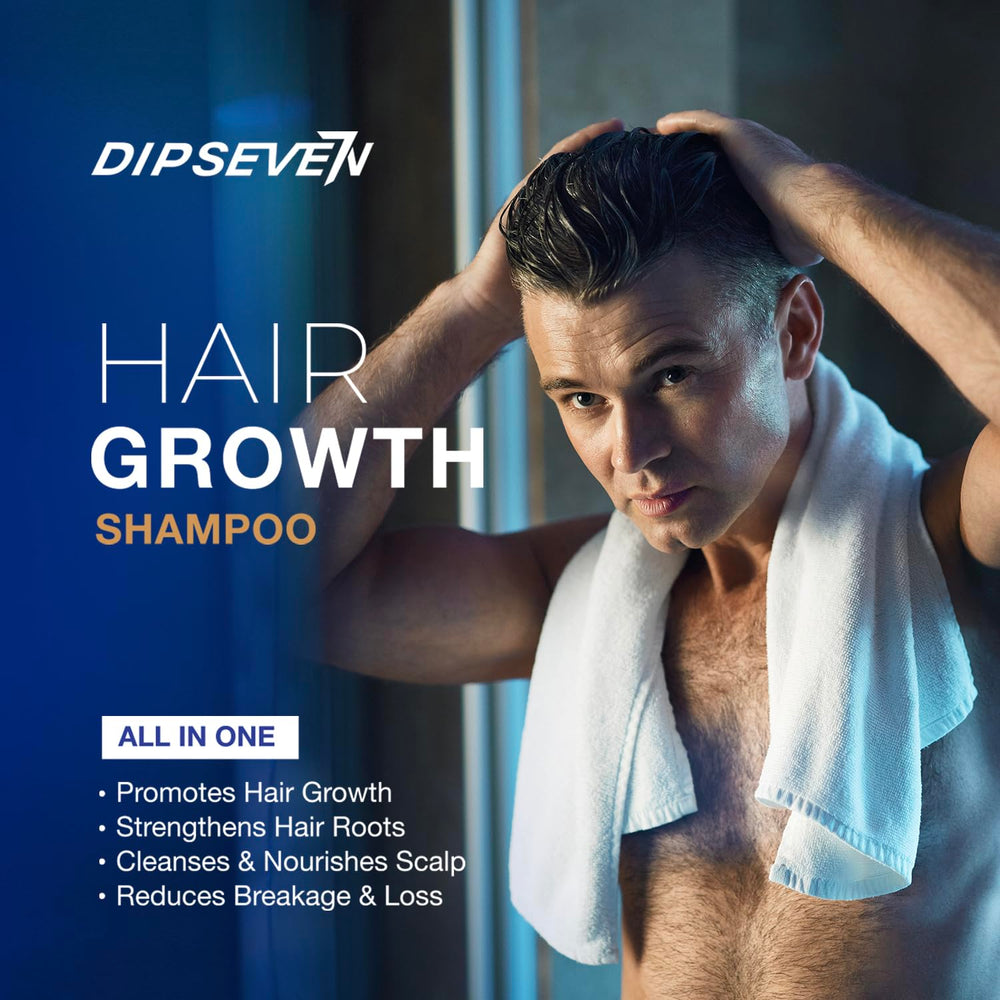 Dipseven champú biotín: hombre-actividades perfecto para post-entrenamiento y rutina de sudor