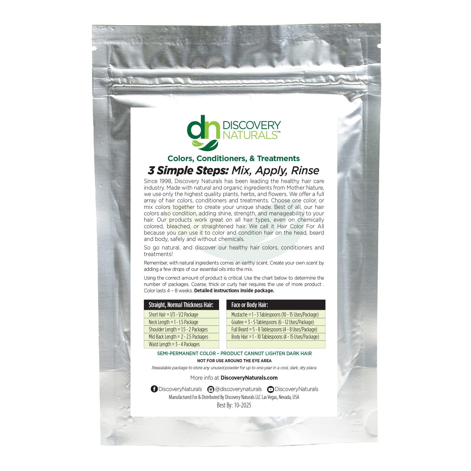 Discovery Naturals Henna gloves for clean, mess-free color application