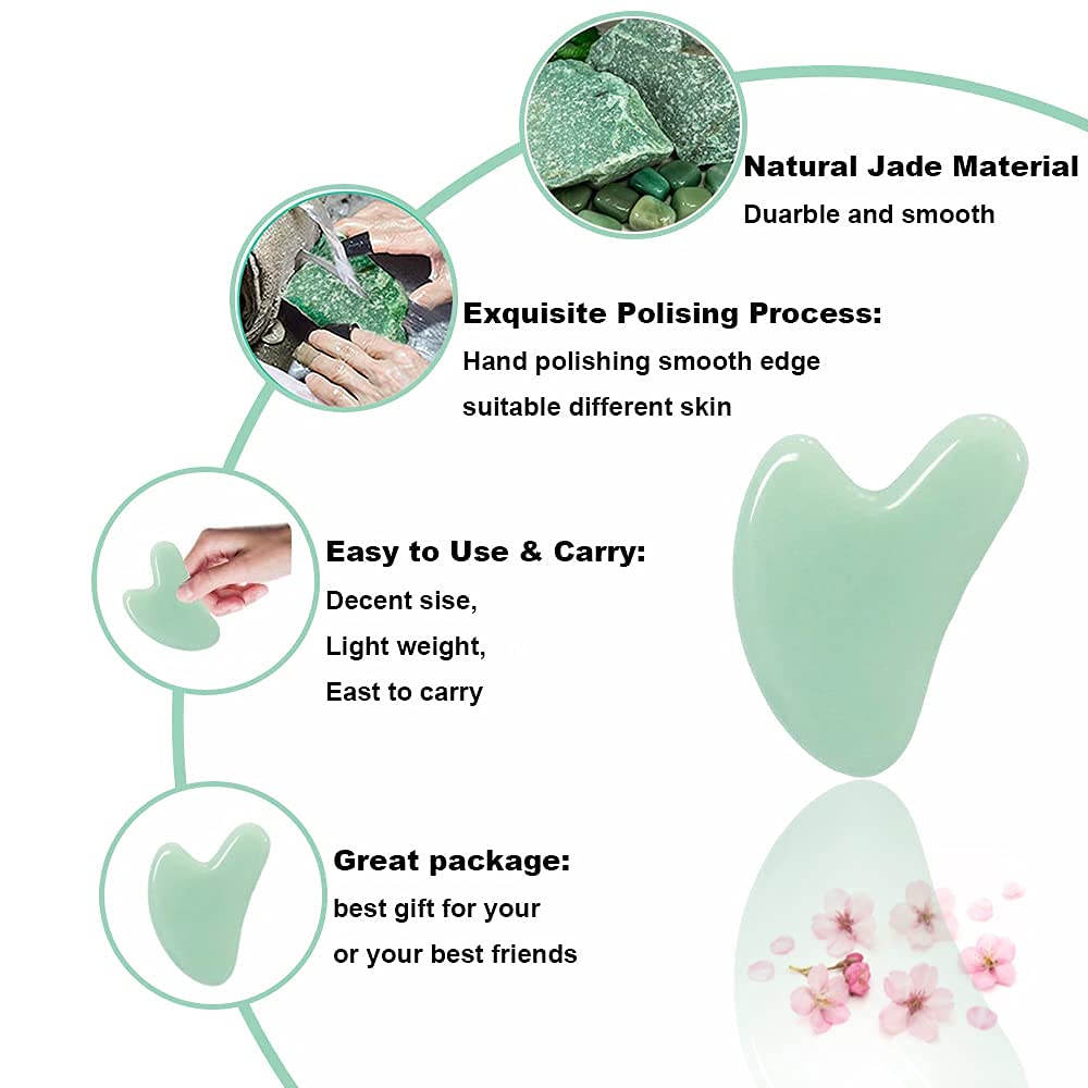 Ditind Gua Sha full set laid out for complete body massage