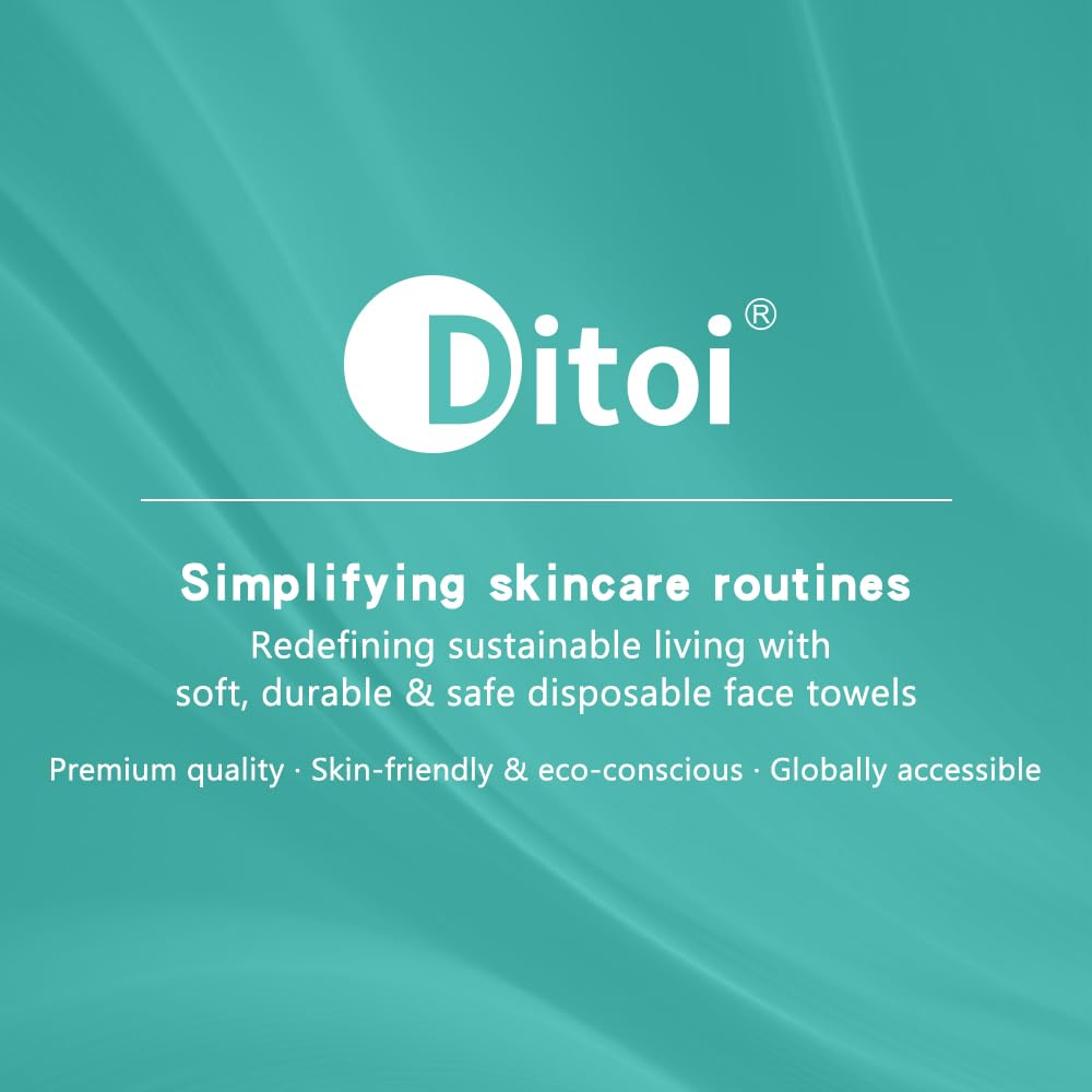 Ditoi 60-count towel set provides convenient daily use.