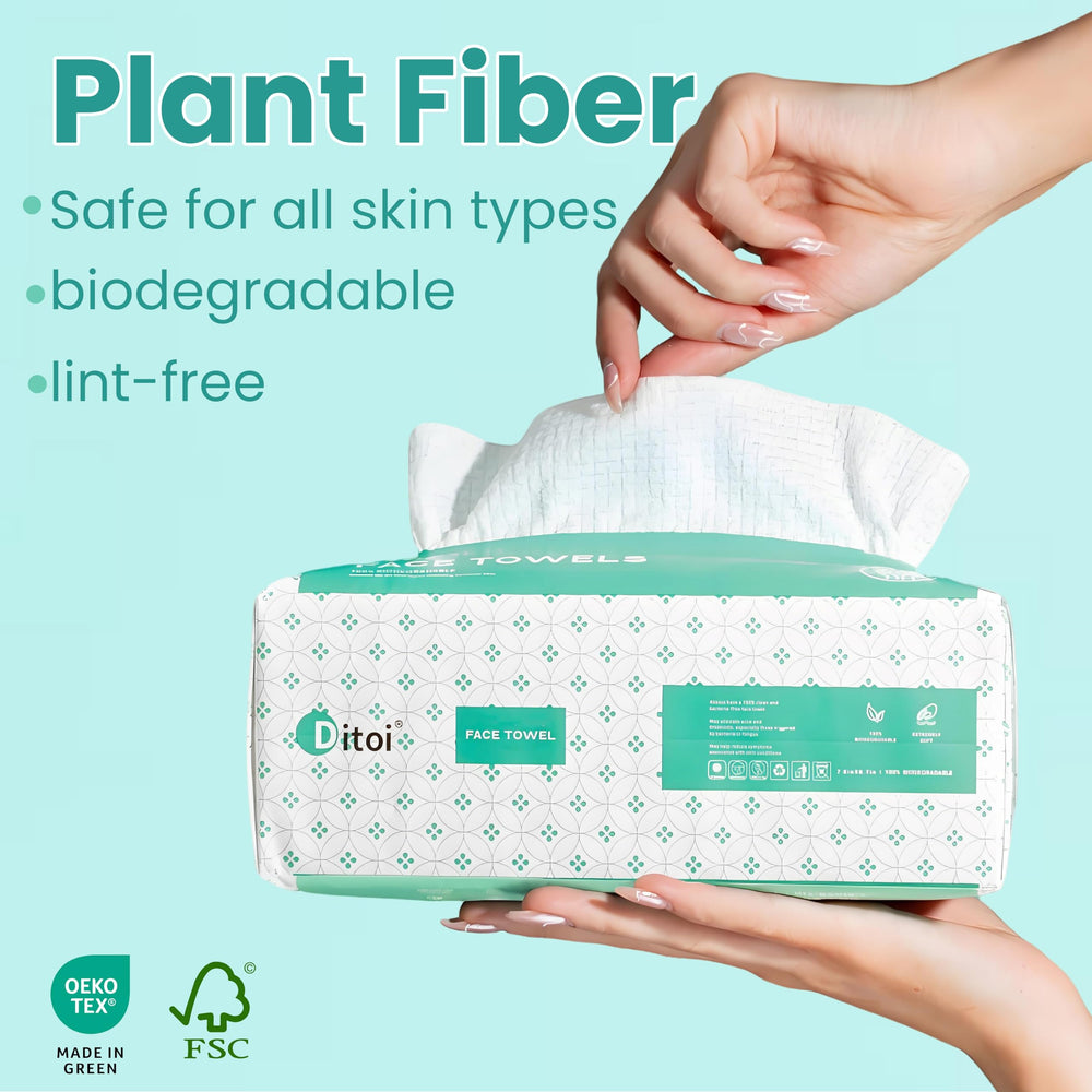 Ditoi deep-clean textured side helps deeper pore cleansing.