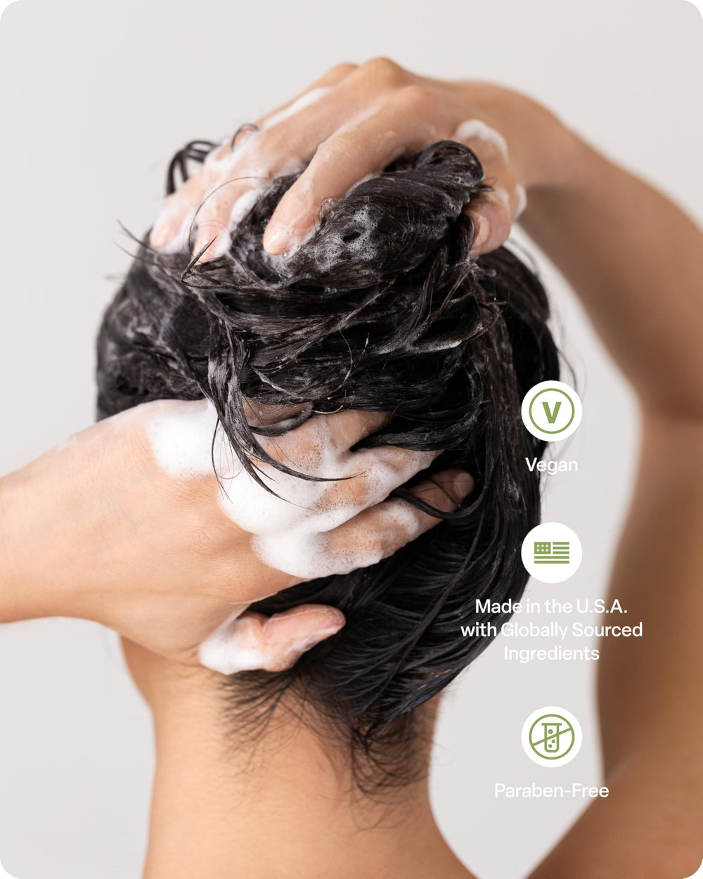 Divi label shows sulfate-free and fragrance-free clean beauty claim.
