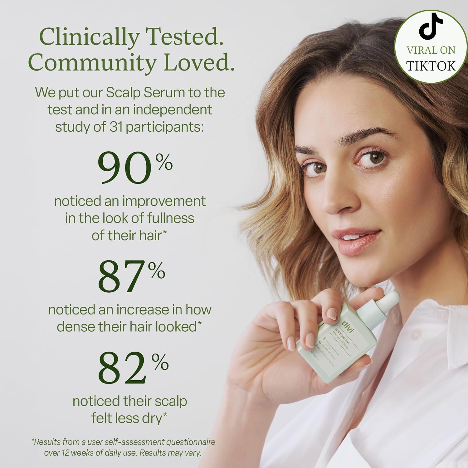 Divi Scalp Serum two-pack packaging highlights extended treatment duration.