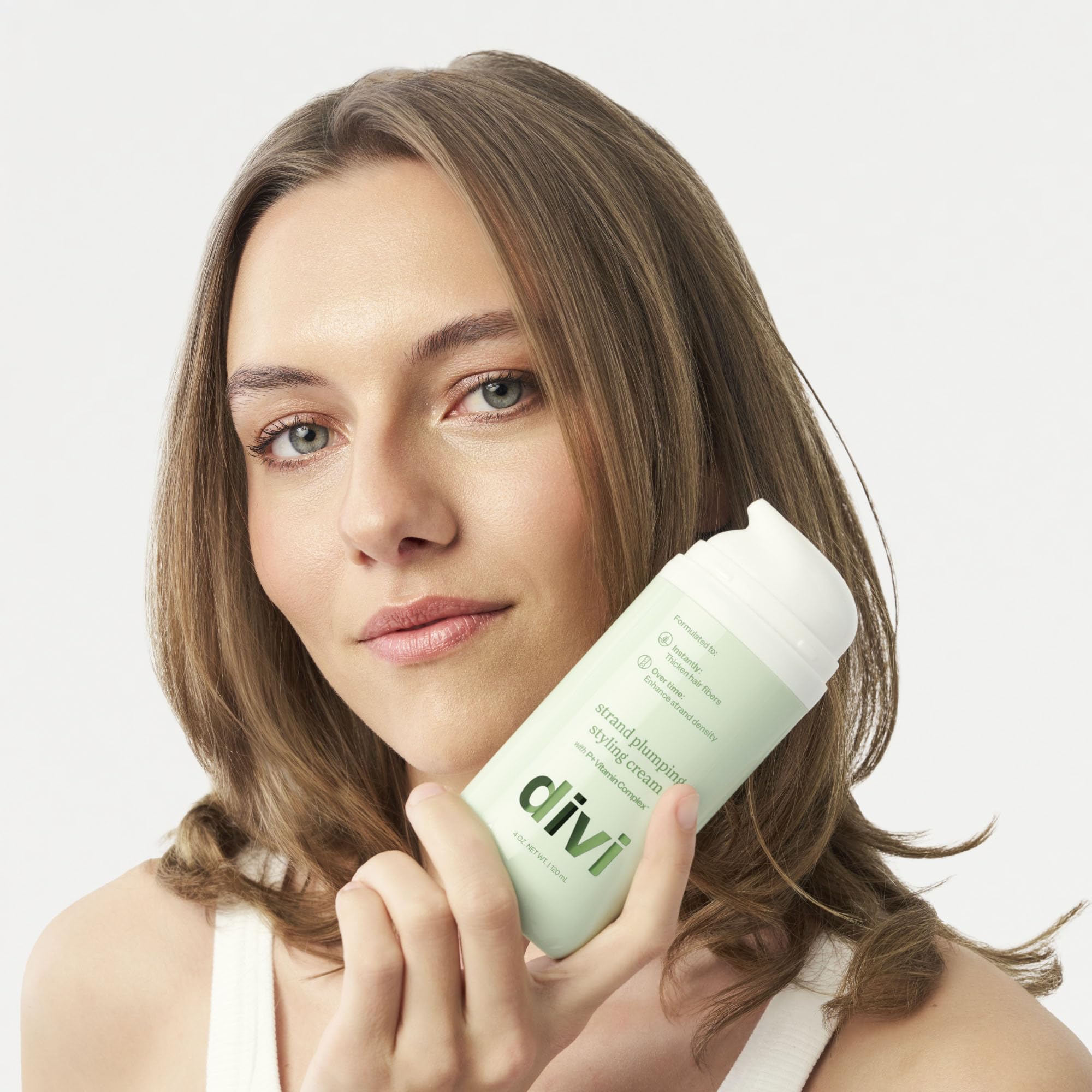 divi Strand Styling Cream travel-pack demonstrates convenient on the go volume