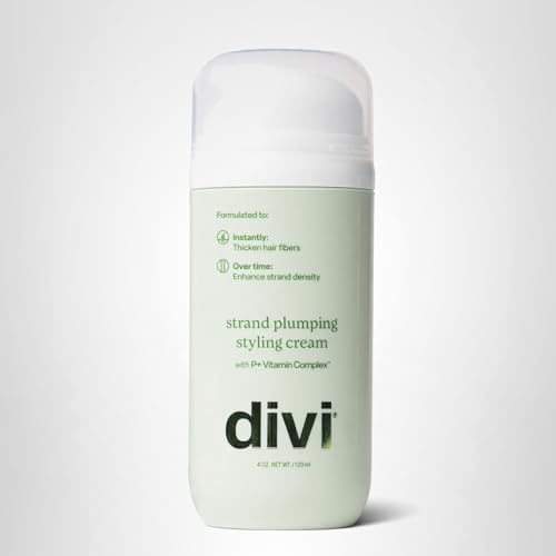 divi Strand Styling Cream finish shows frizz control and smooth look