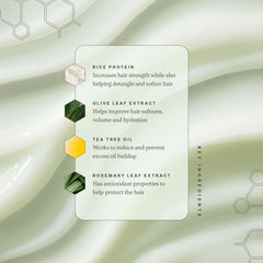 Divi bottle with hair showcases touchable volume without weighing hair down.