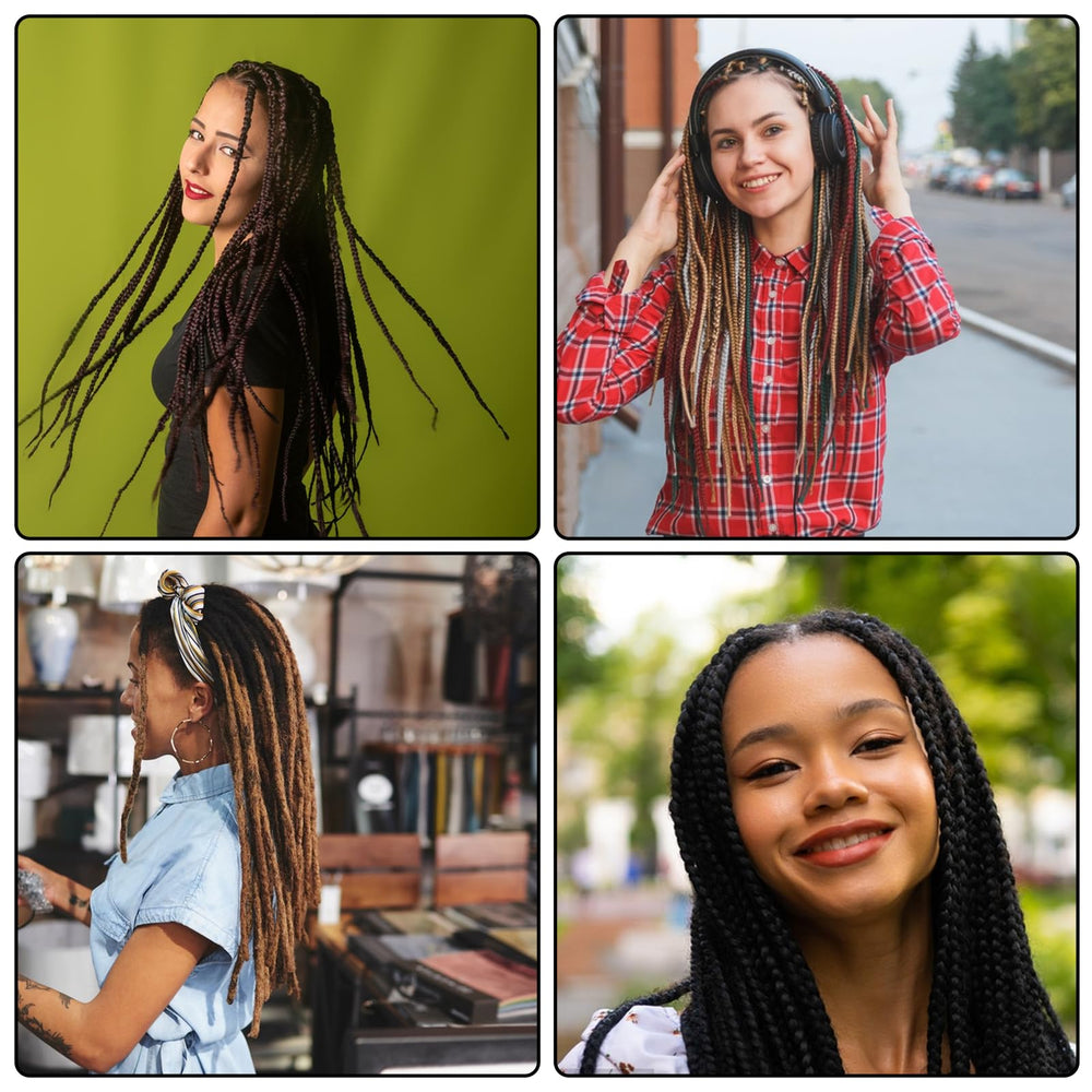 DIVINA VITAE gancho estilo diamante, diseño que reduce tensión al peinar locs.