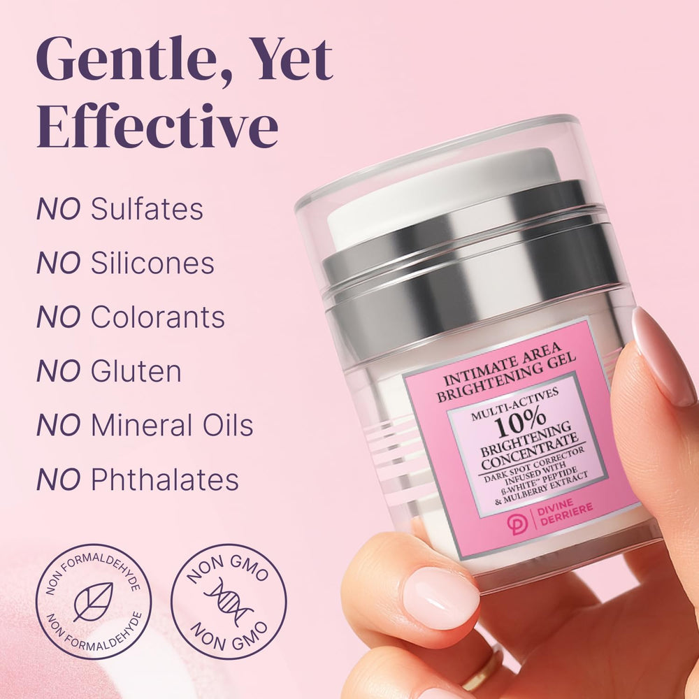 Beta White peptide icon signals soothing brightening for dull skin