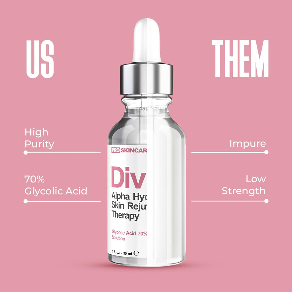Divine Derriere bottle label close-up emphasizes premium at-home treatment.