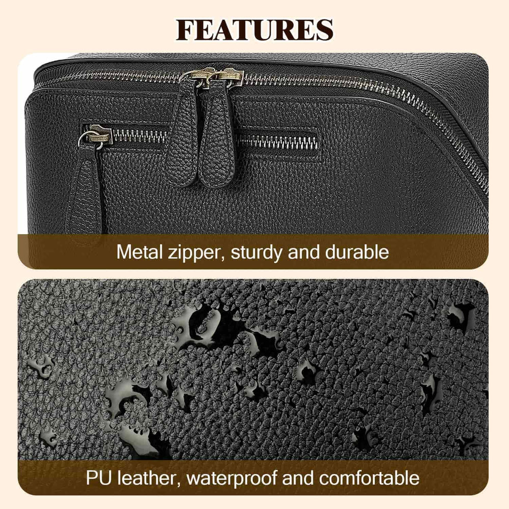 Divvia PVC protective pouch keeps essentials organized during transit.