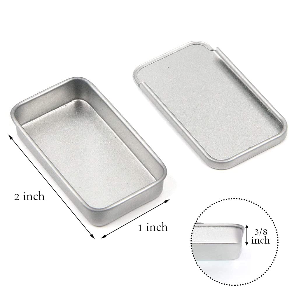 diy-supply latas deslizables para dulces, empaque compacto para llevar